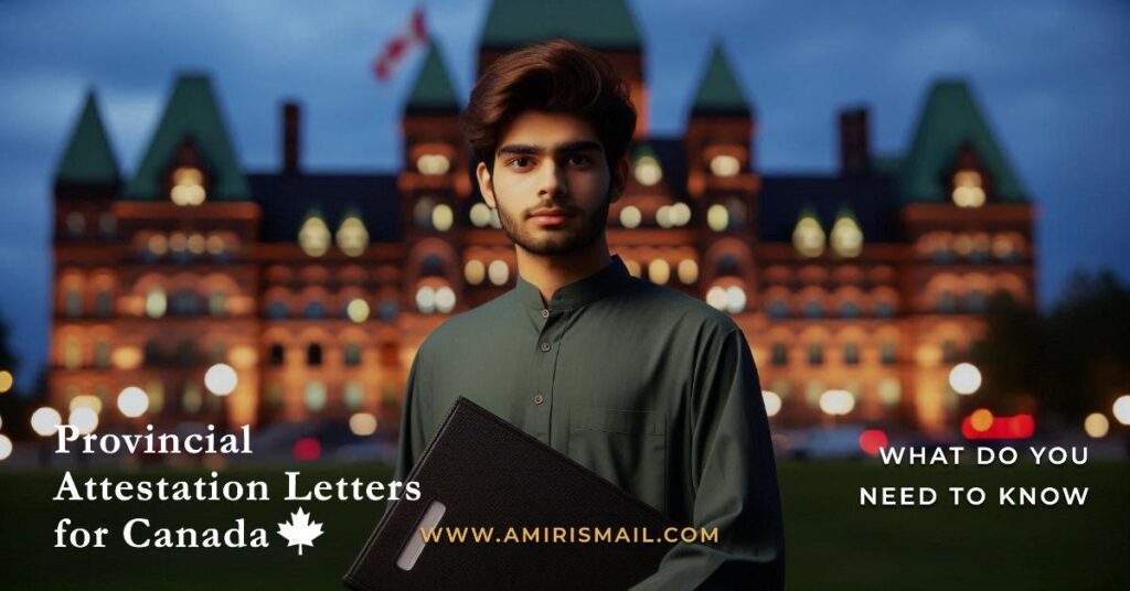 New Provincial Attestation Letter