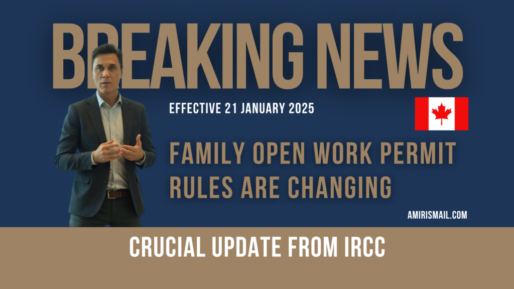 Open Work Permit Rules Change for Spouses of Temporary Residents in Canada