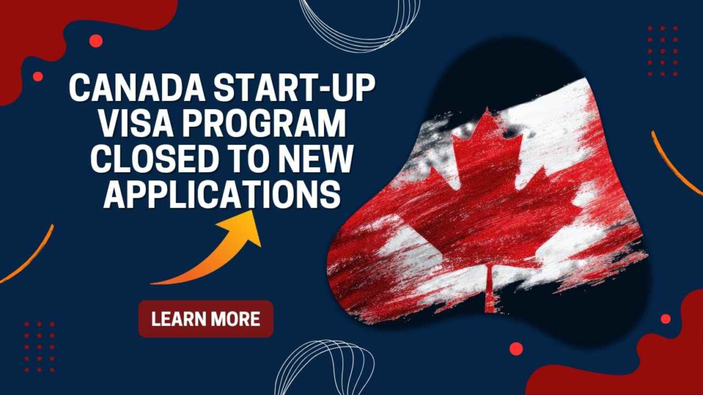 Canada Start-Up Visa Program