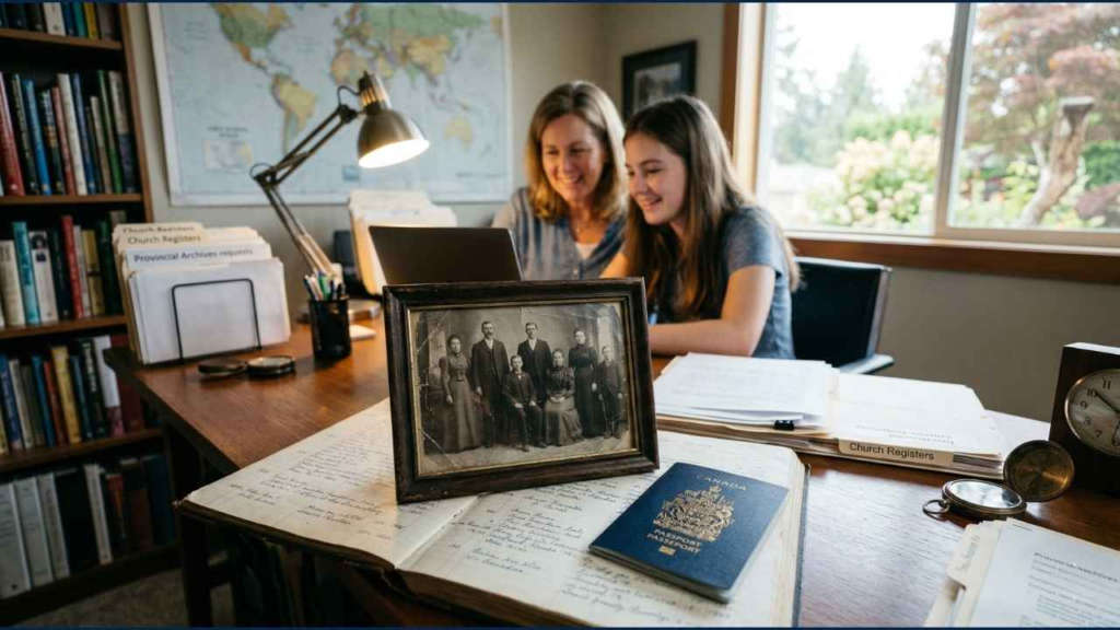 Canadian citizenship by descent