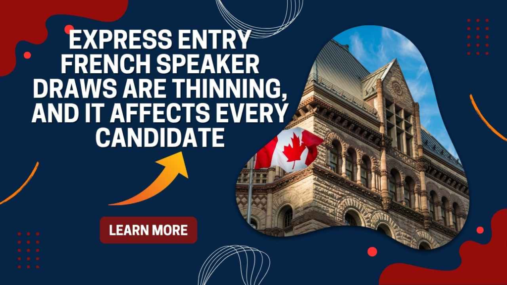 Express Entry French speaker draws