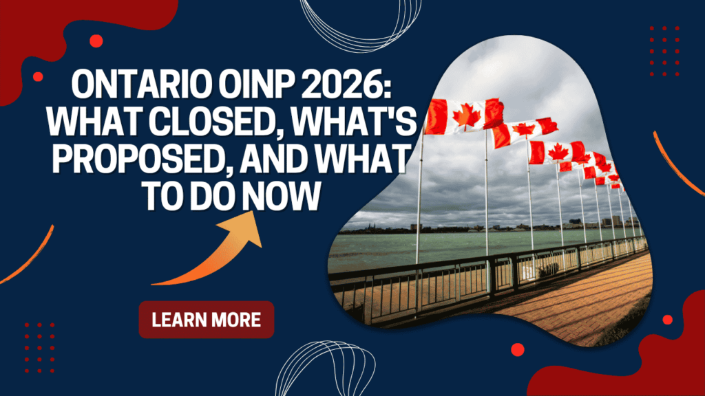 OINP 2026 changes