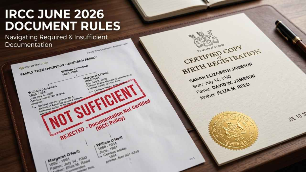 Canadian Citizenship by Descent Documents 2026 New IRCC documents Canadian Citizenship by Descent Documents 2026 New IRCC documents