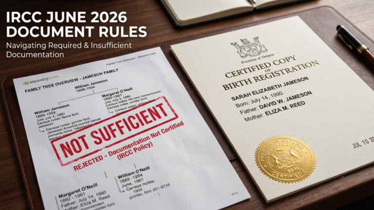 Canadian Citizenship by Descent Documents 2026 New IRCC documents