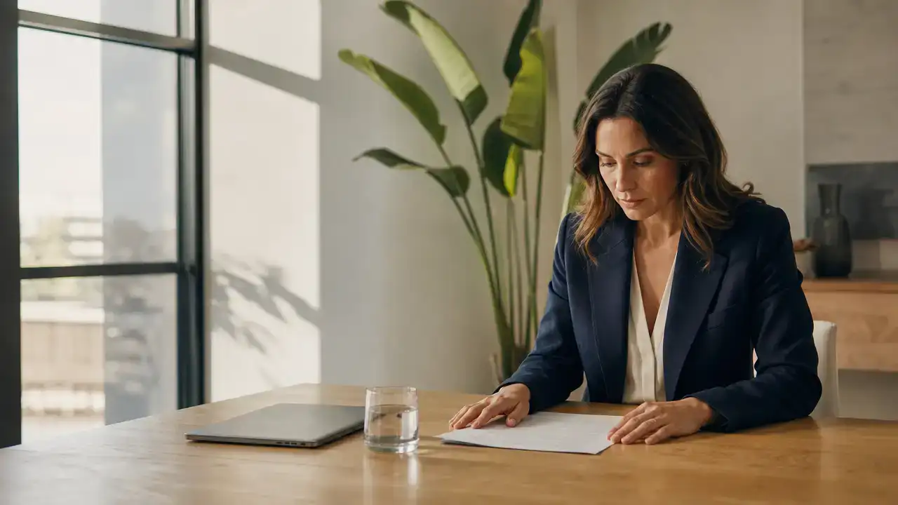 Investor reviewing documents for a Grenada citizenship by investment application