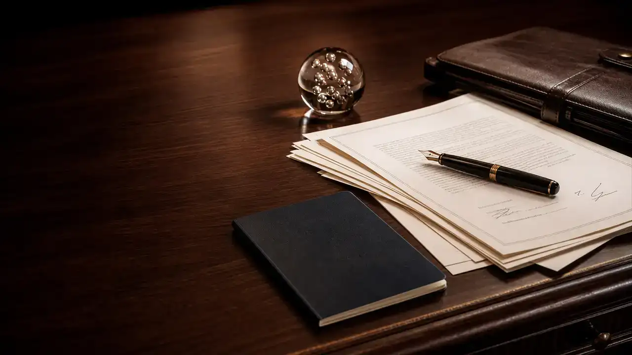 Passport and signed documents for a Grenada citizenship by investment application