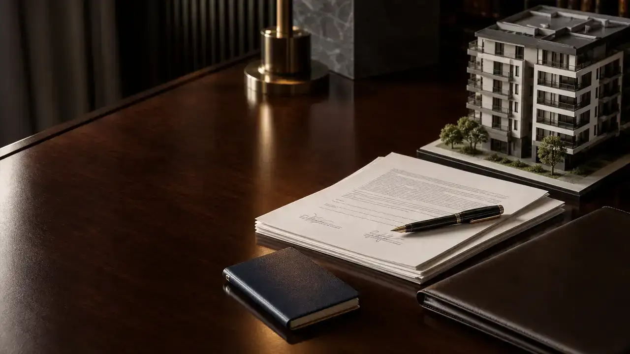 Passport and property documents for a Turkey citizenship by investment application