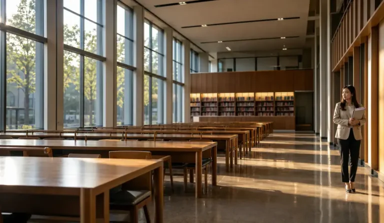 Library study hall for test prep, IELTS or CELPIP for Express Entry