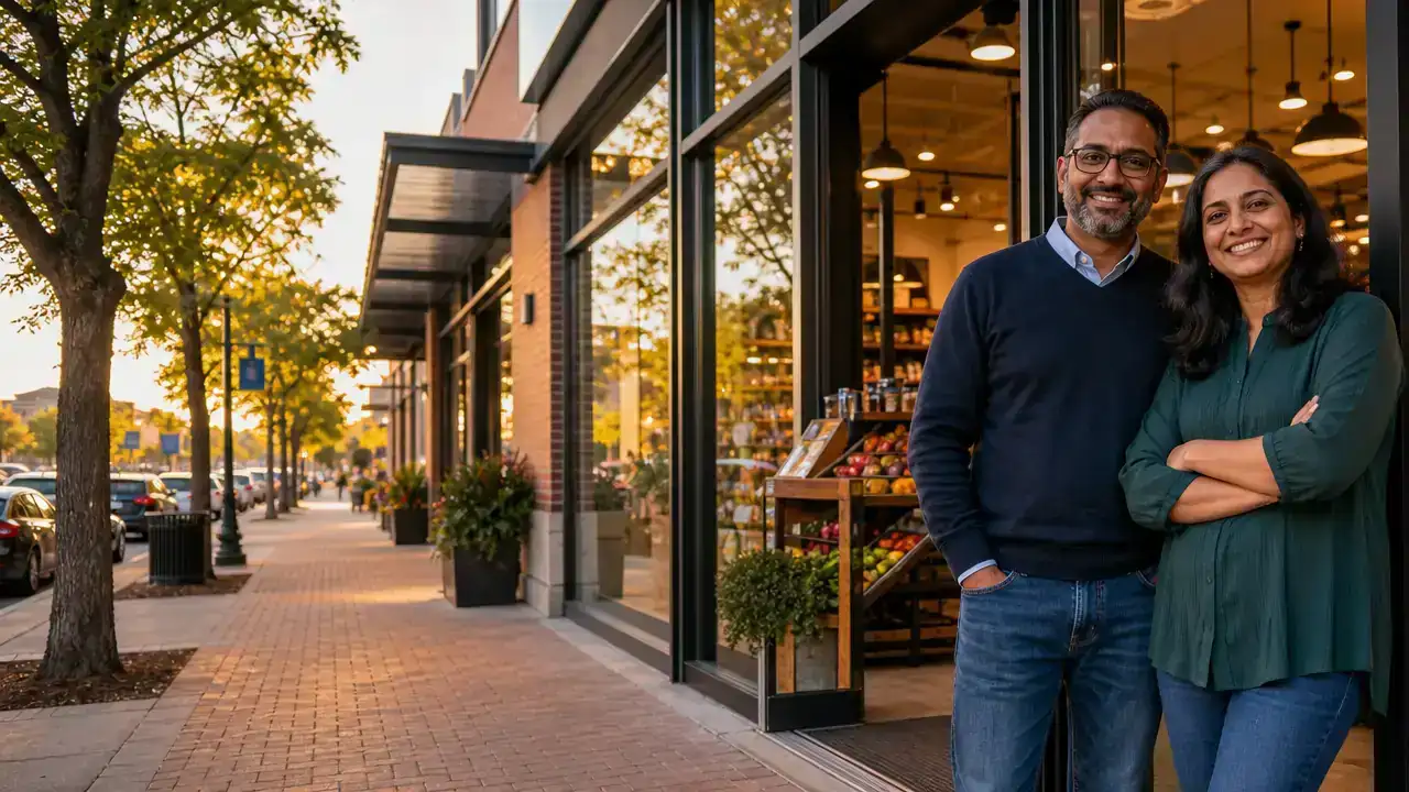 Couple running a Winnipeg food store after the Manitoba Entrepreneur Pathway